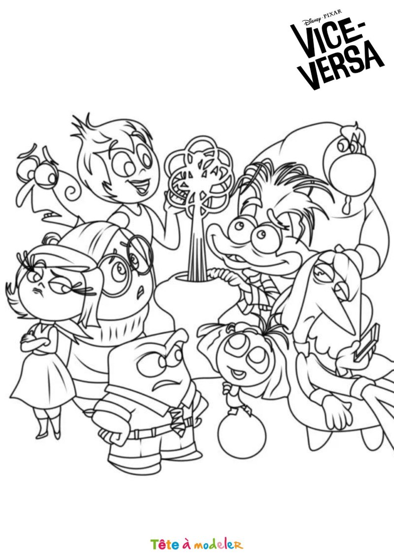 Coloriage de Vive Versa en pdf
