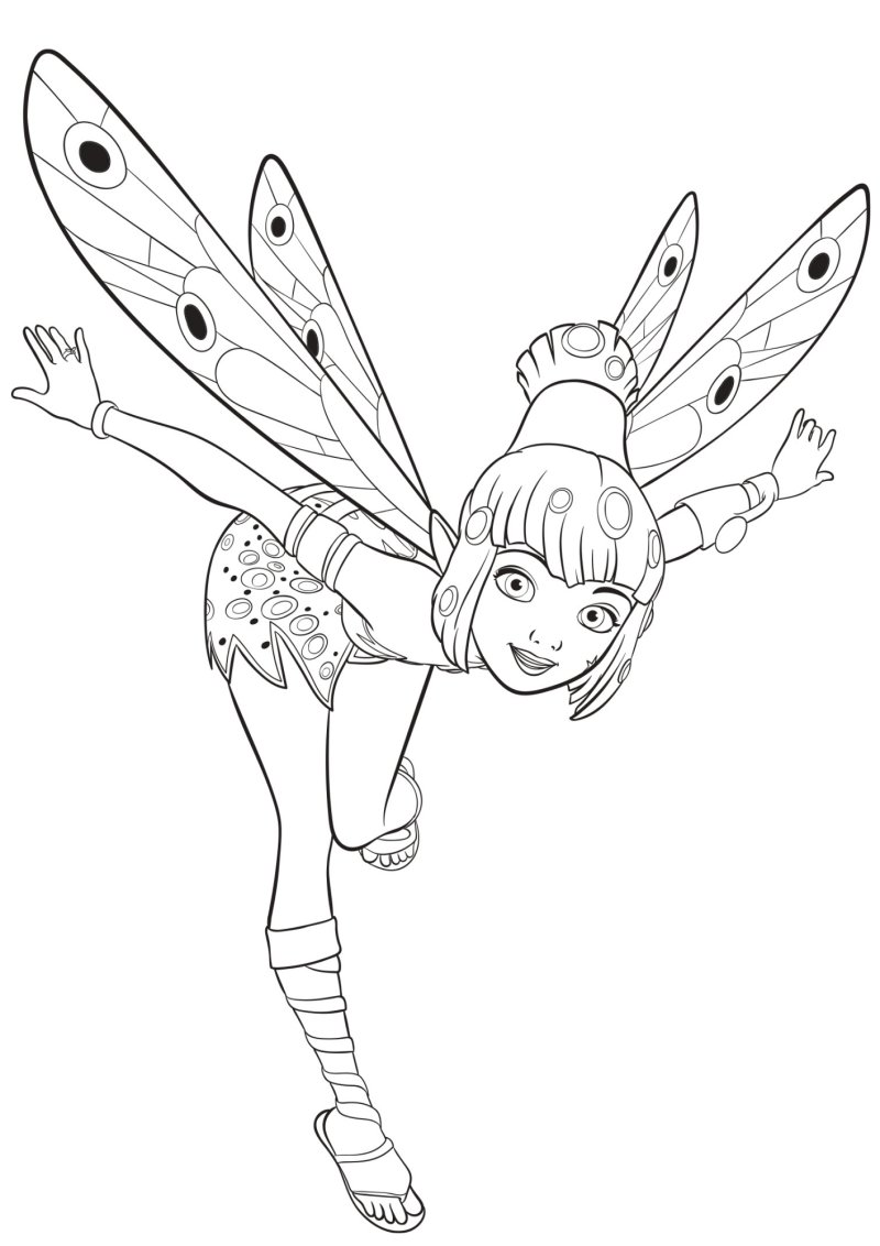 Coloriage de YUKO #02