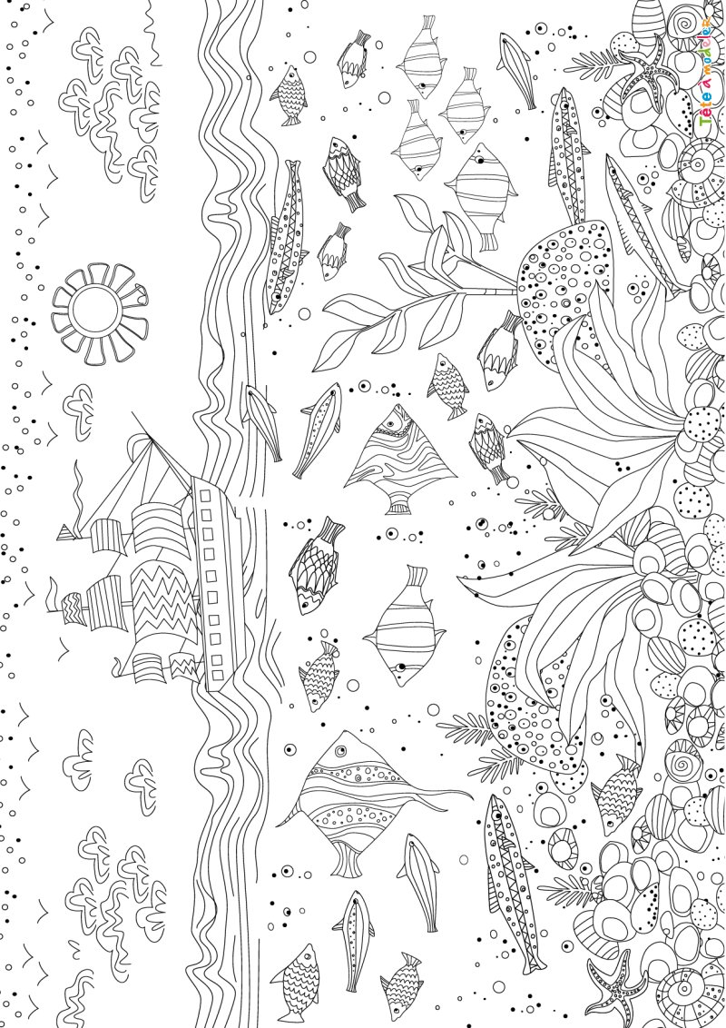 Coloriage d'été - 03