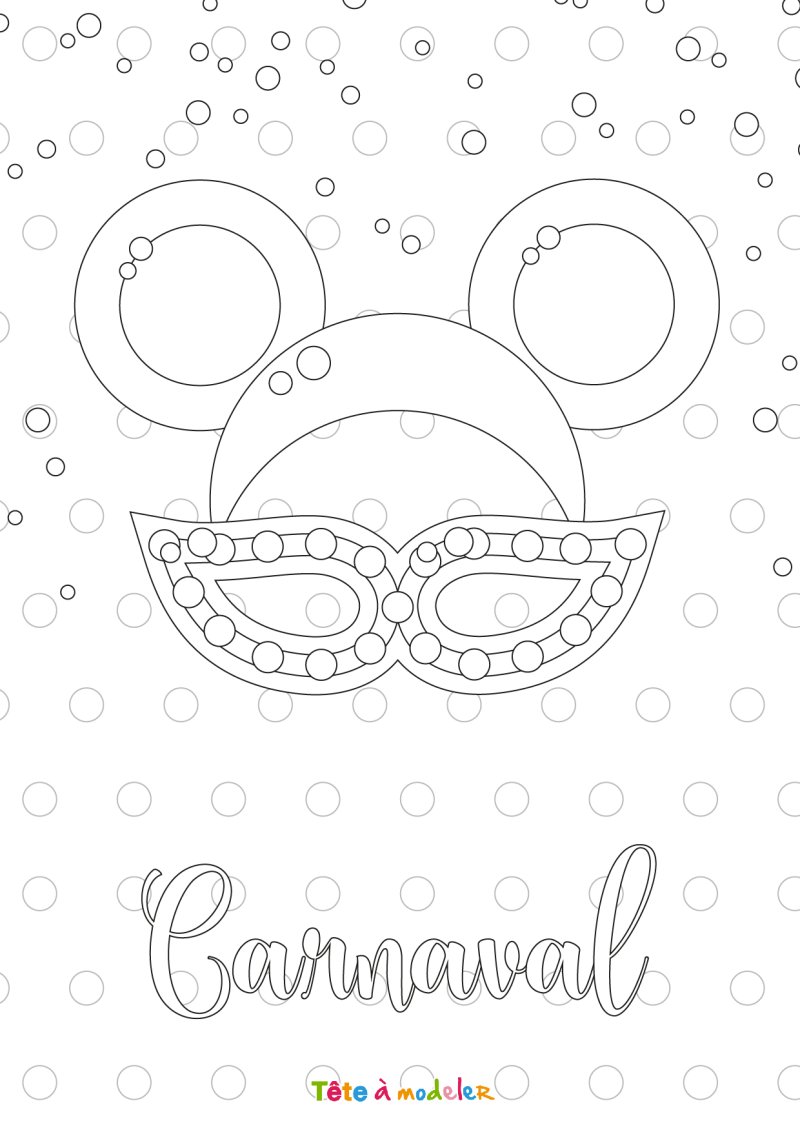 Coloriage du Carnaval #06