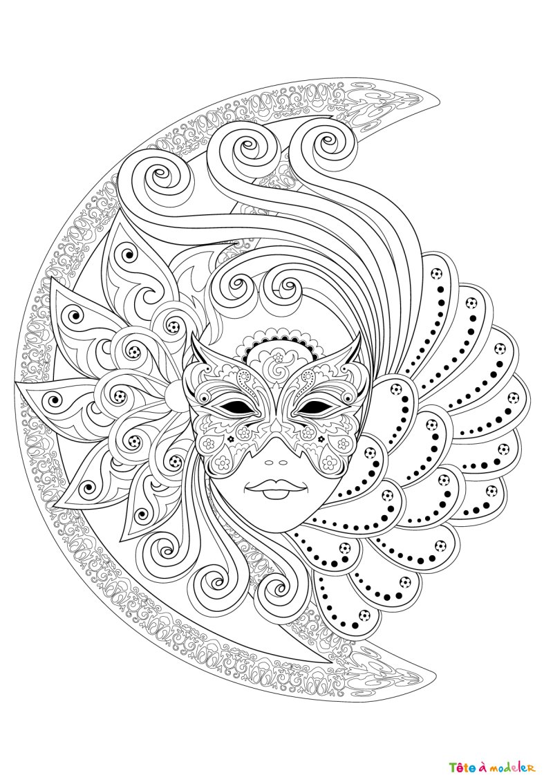 Coloriage du Carnaval #27