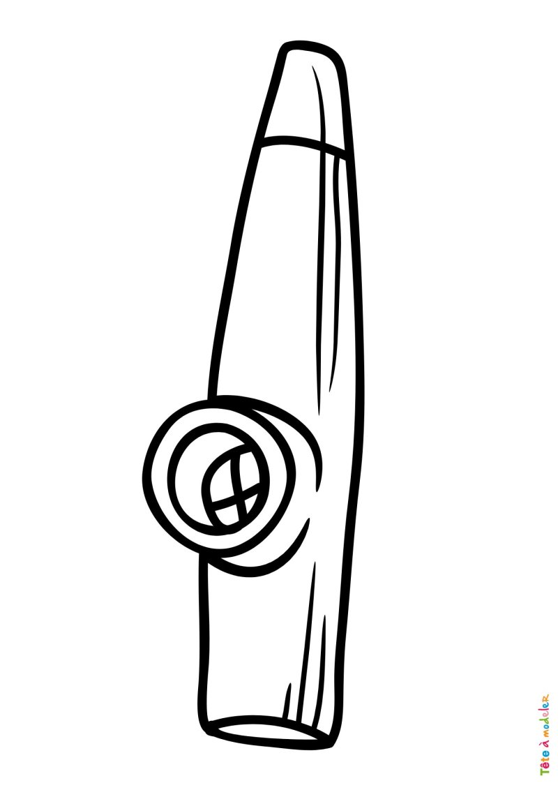 Coloriage d'un sifflet