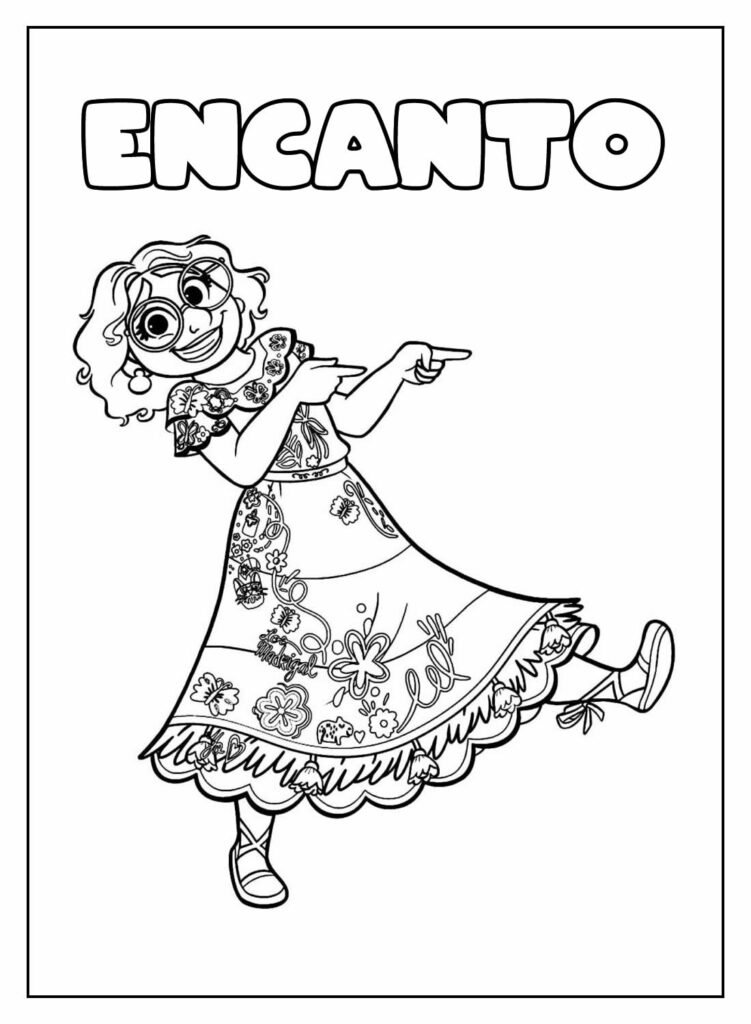 Coloriage Encanto à imprimer