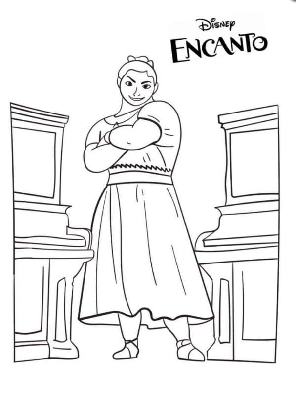 Coloriage Encanto gratuit