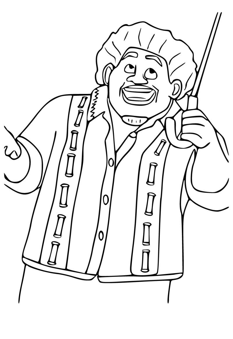 Coloriage Felix d'Encanto