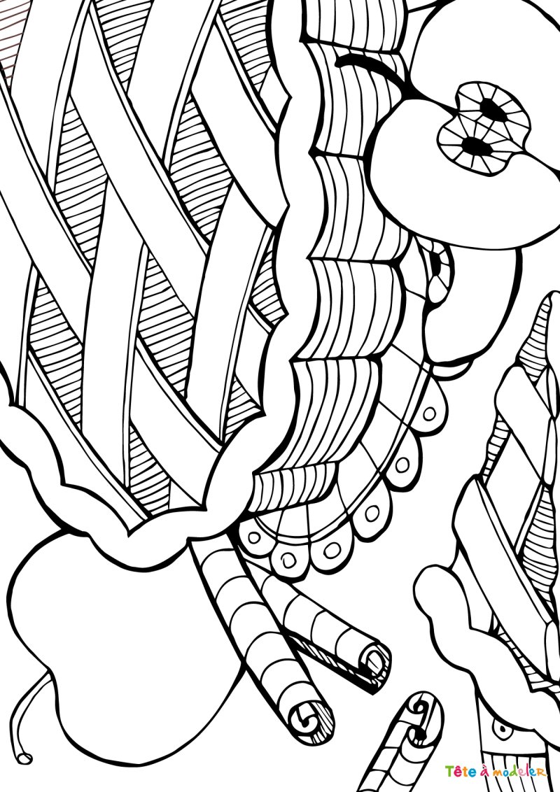 Coloriage galette des rois #01
