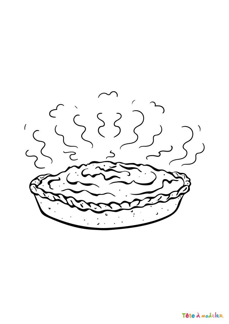 Coloriage galette des rois #02