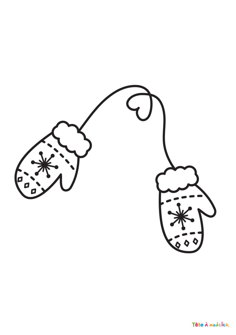 Coloriage hiver #15