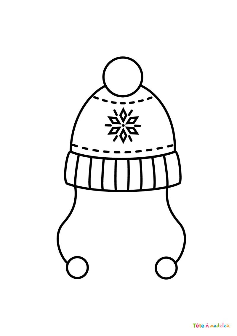 Coloriage hiver #17