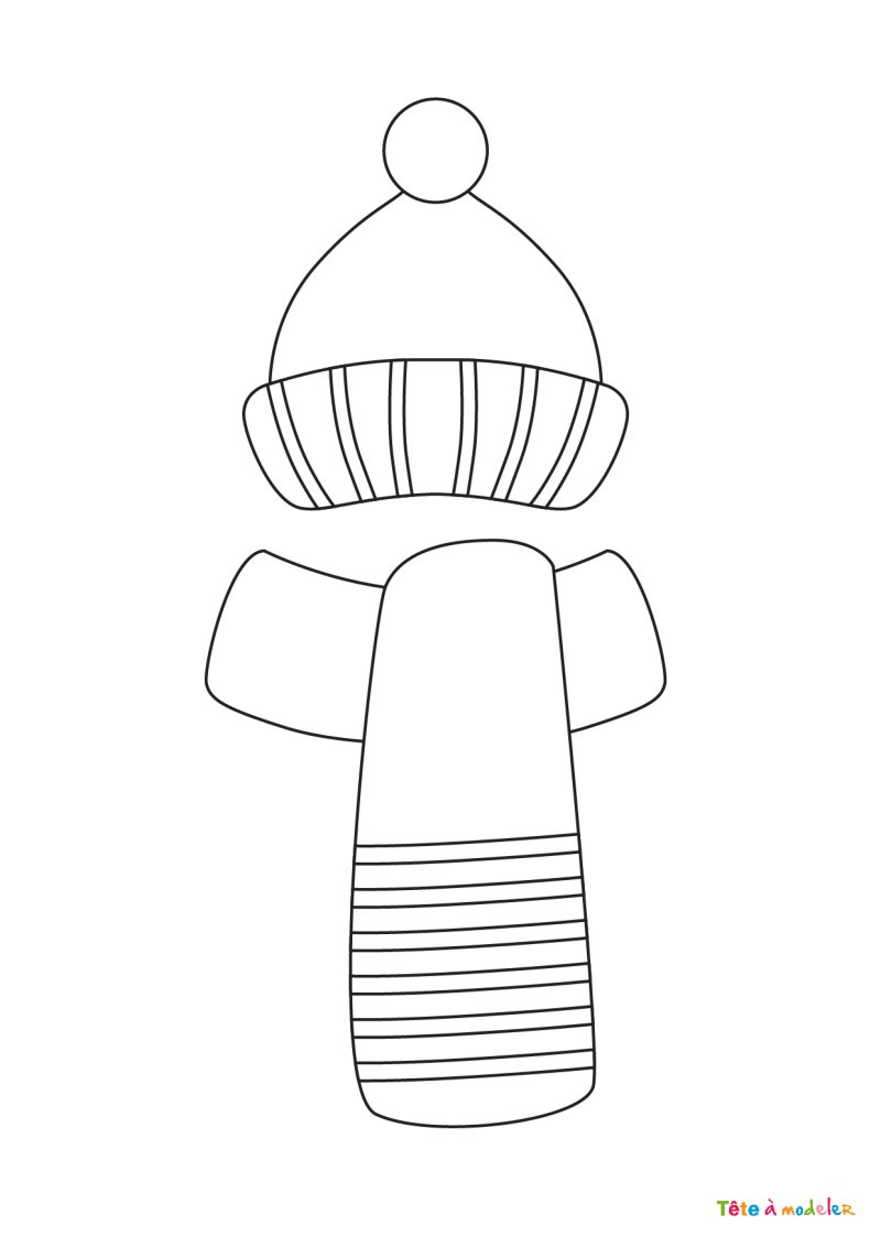 Coloriage hiver #18