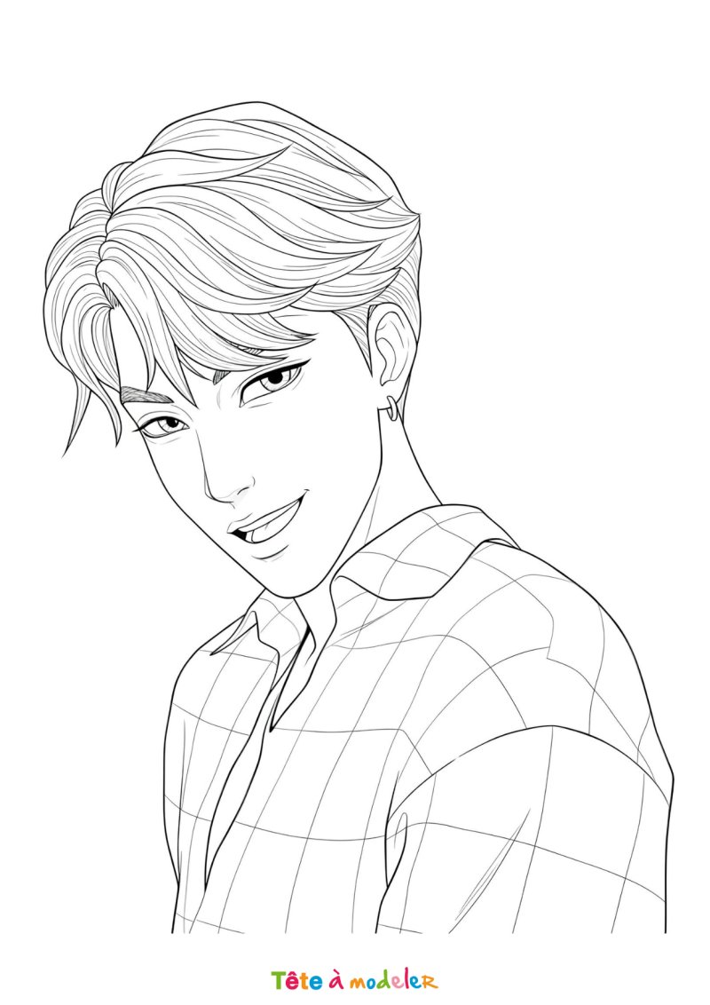 Coloriage Jinu de Demon Hunter