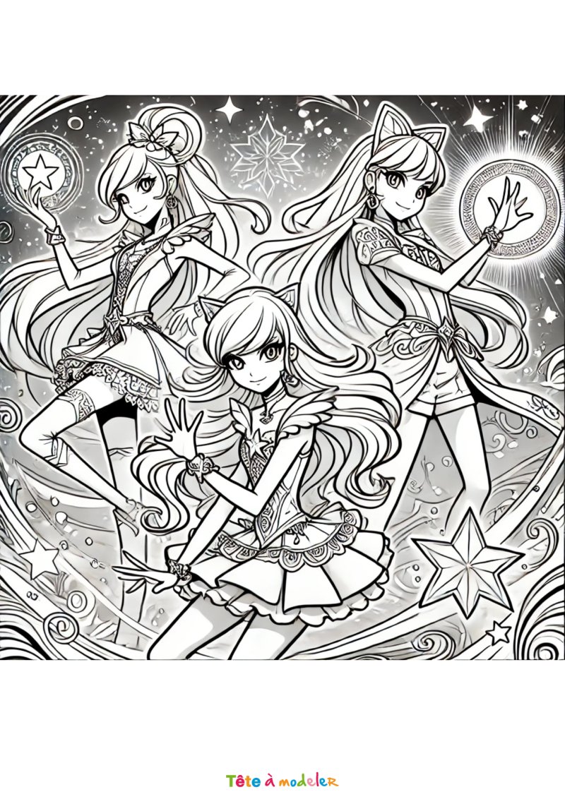 Coloriage LoliRock rapide