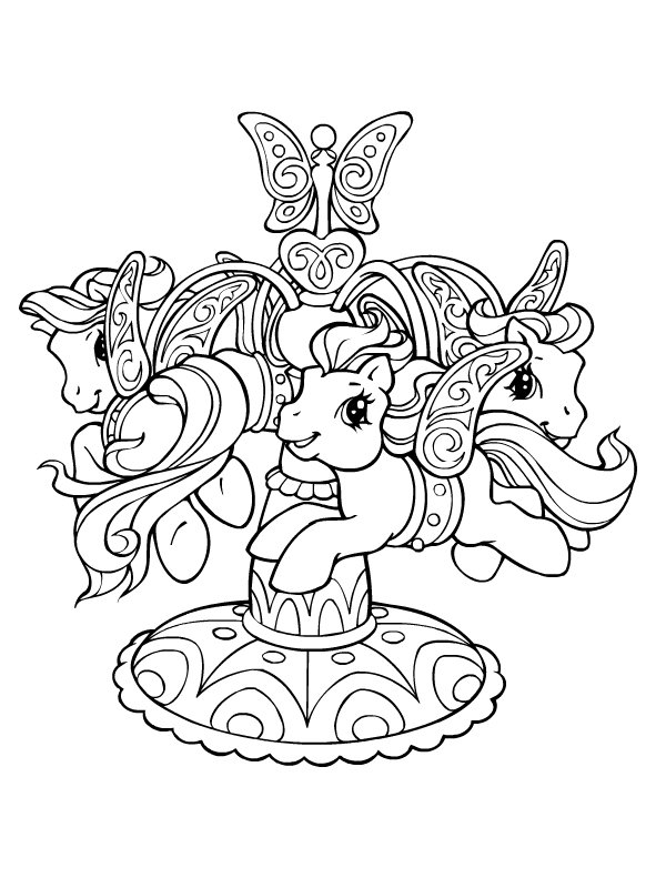 Coloriage My little Pony en ligne