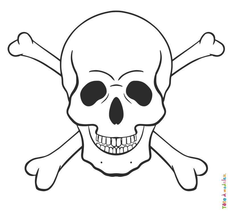 Coloriage pirate #08