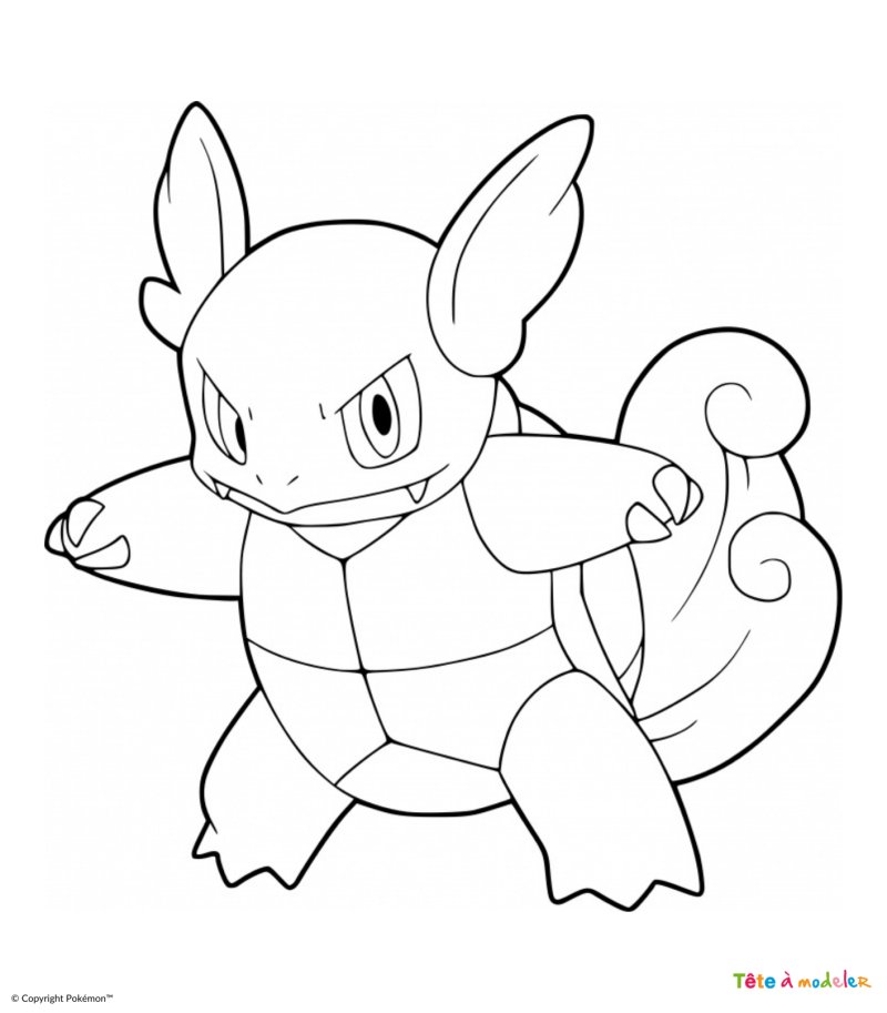 Coloriage Pokémon #10