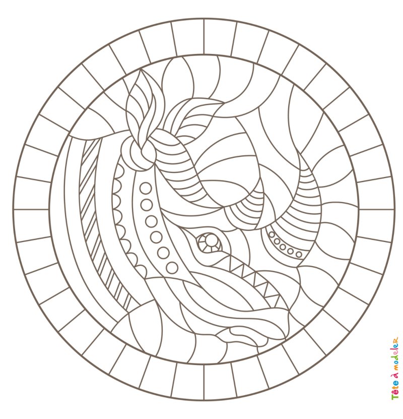 Coloriage rhinocéros #08