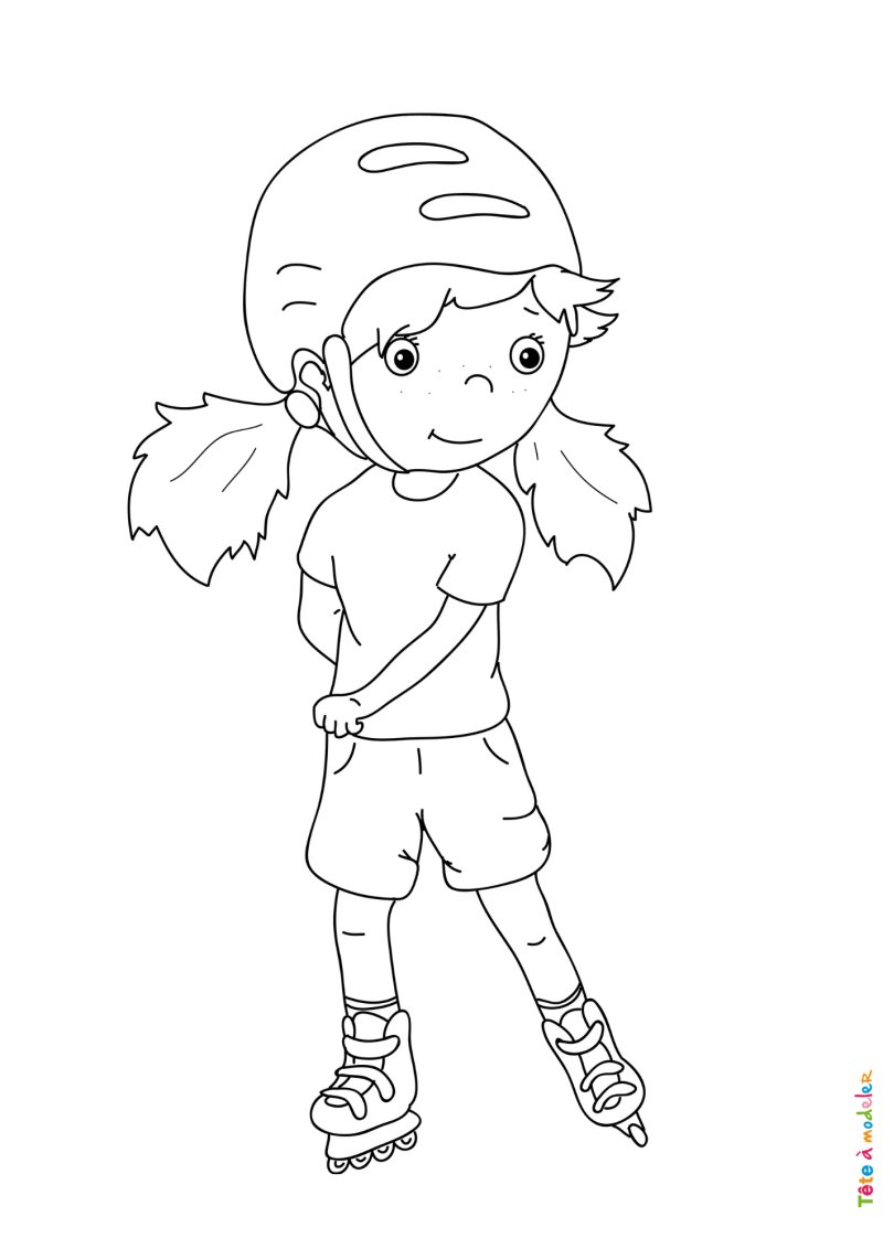 Coloriage roller #07