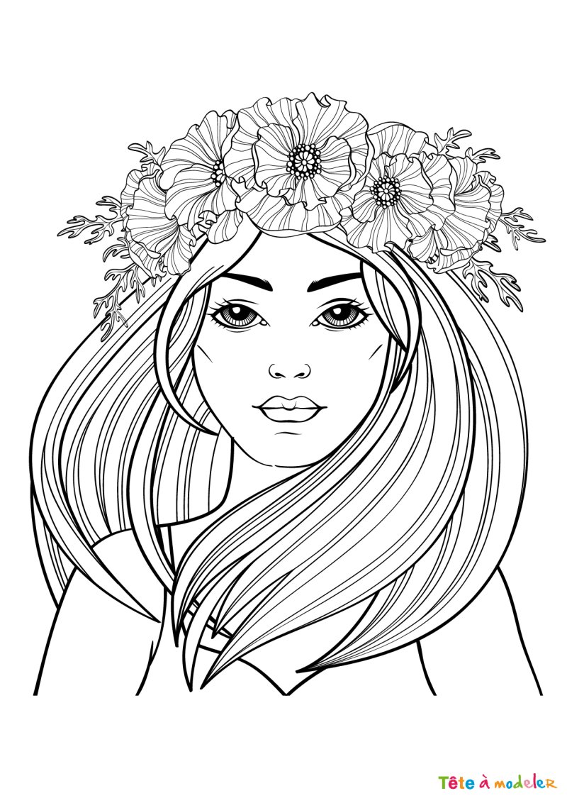 Coloriage Sainte Catherine #09