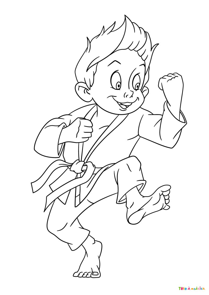 Coloriage sport #2
