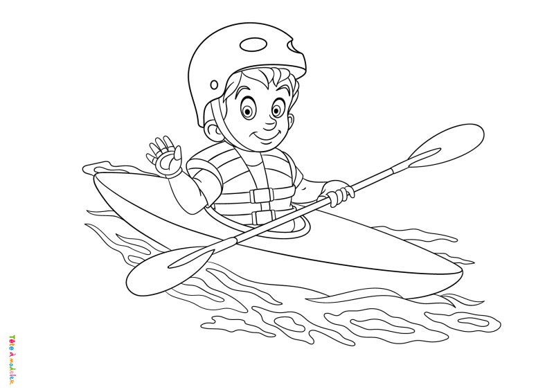 Coloriage sport #10