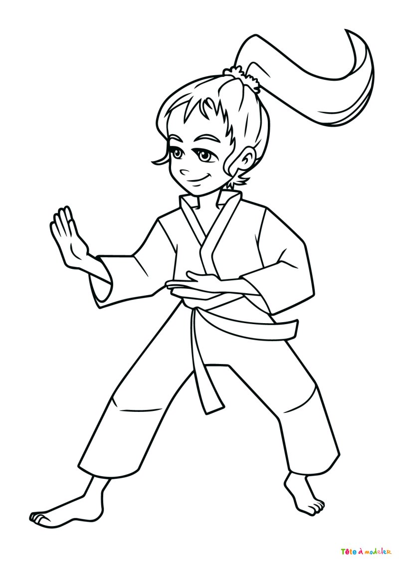 Coloriage sport #7