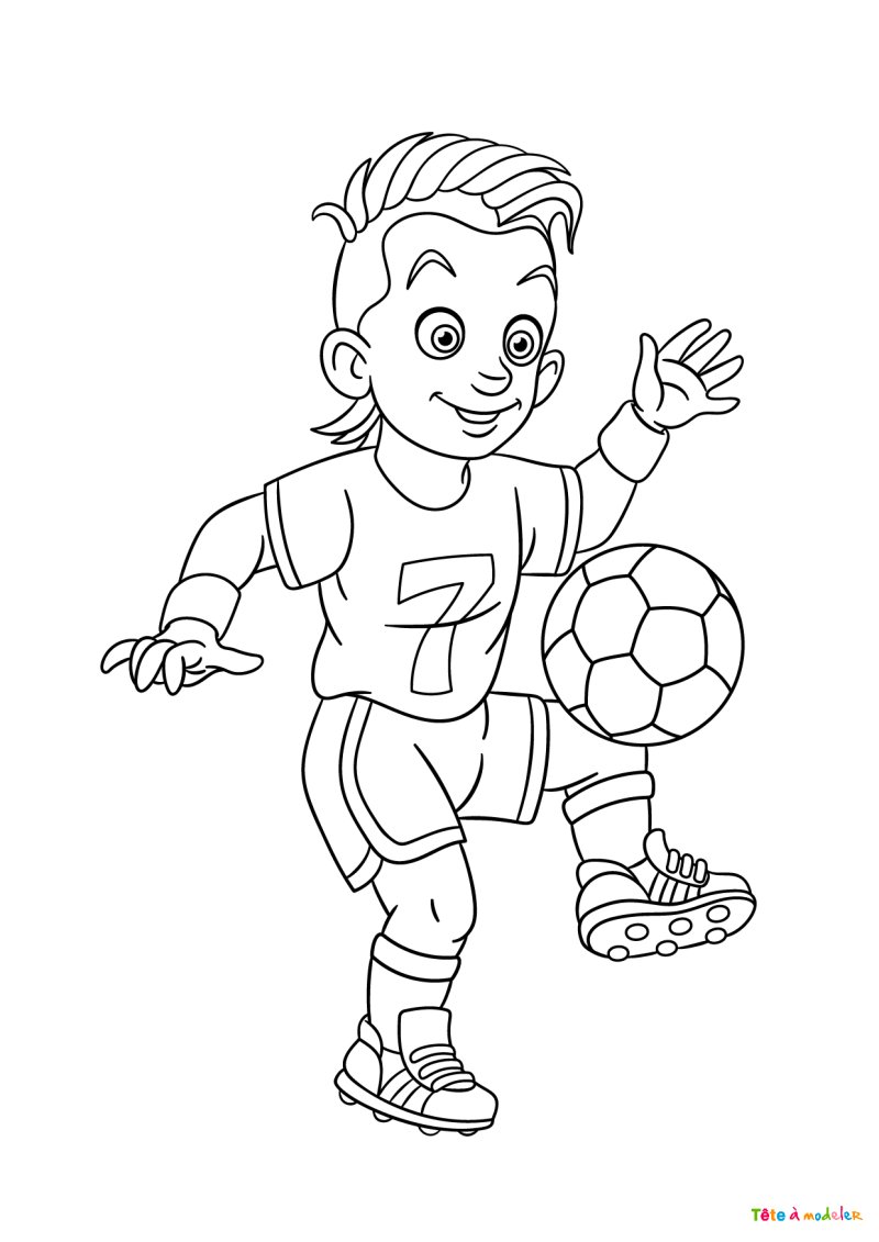 Coloriage sport #8