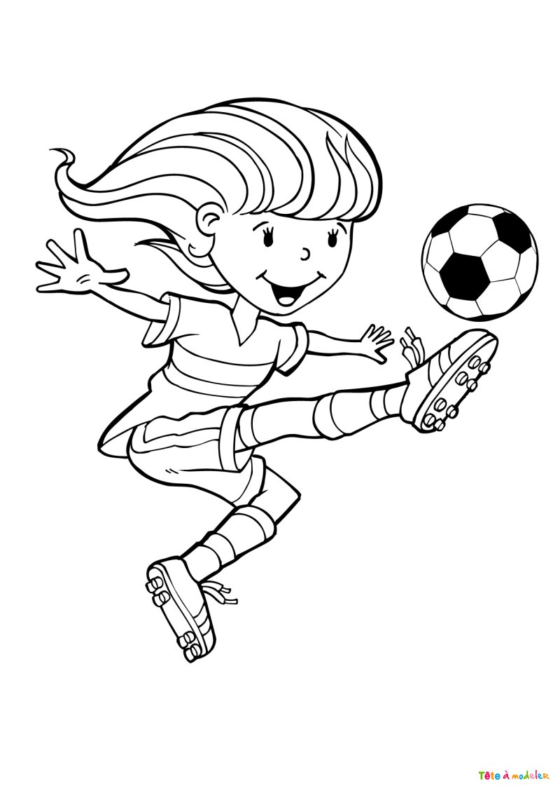 Coloriage sport #9