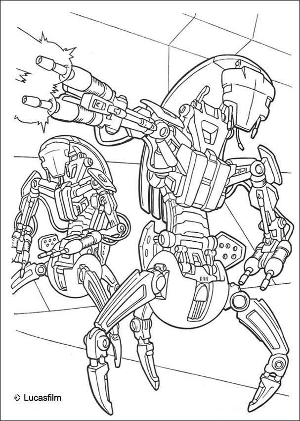 Coloriage Star Wars à imprimer