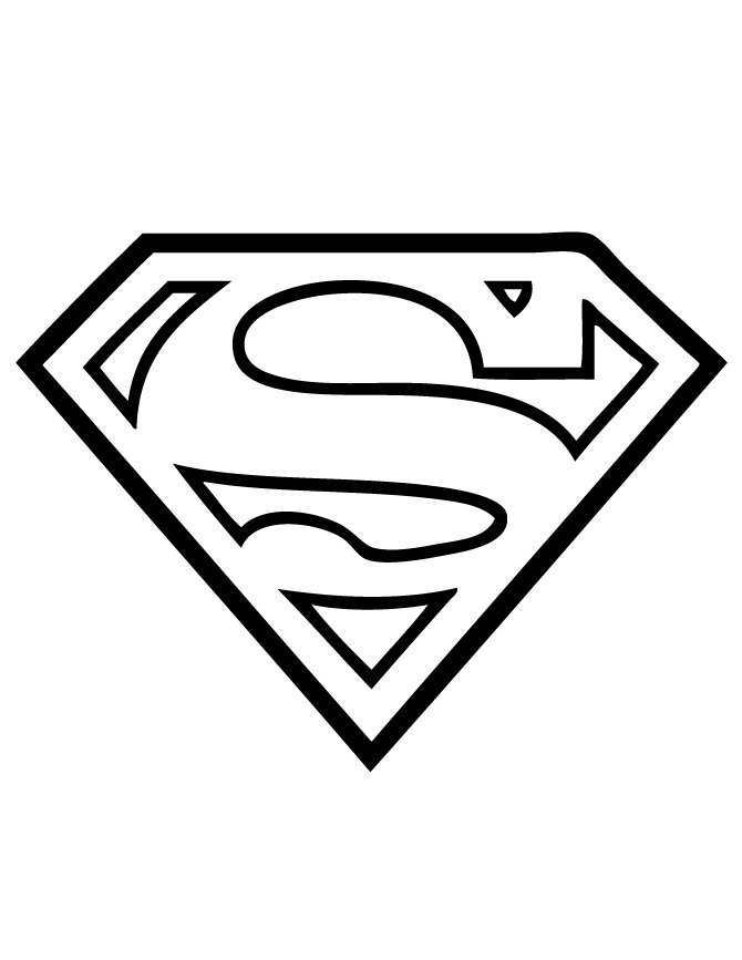 Coloriage Superman #7