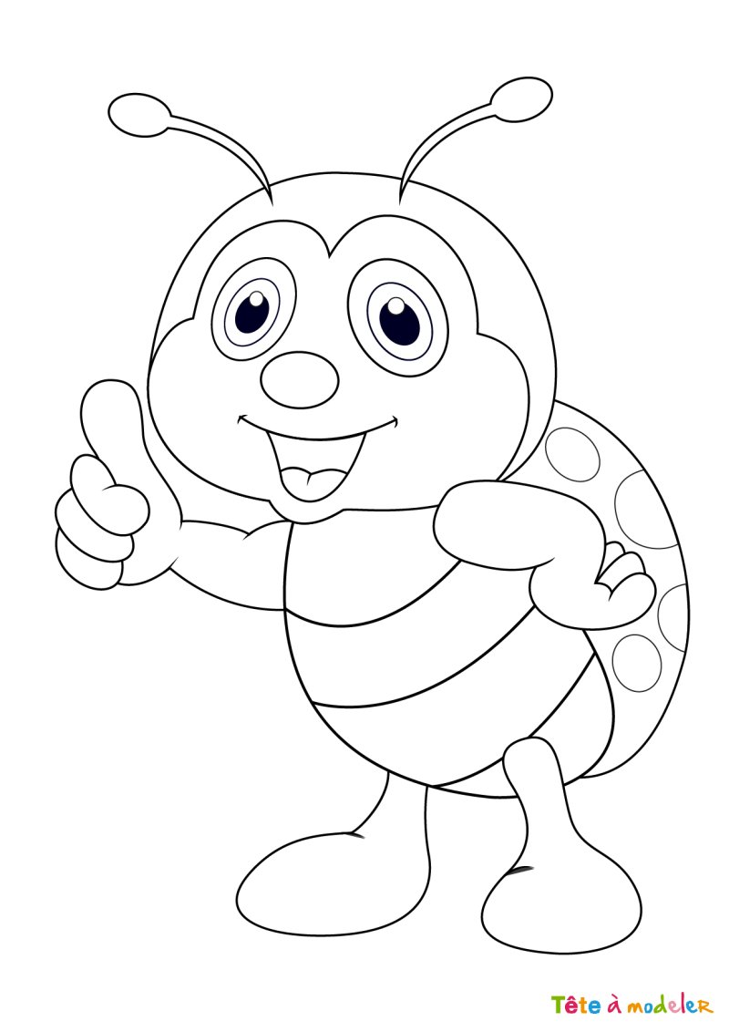 Dessin coccinelle #5