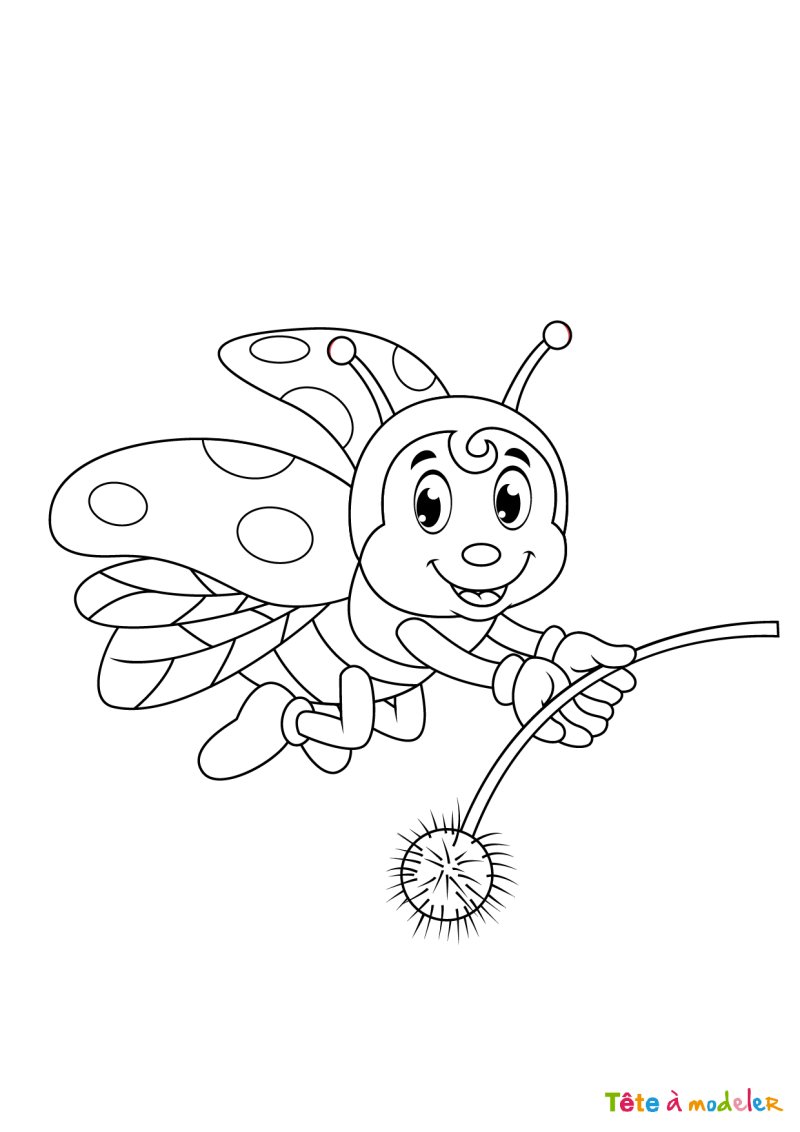 Dessin coccinelle #8