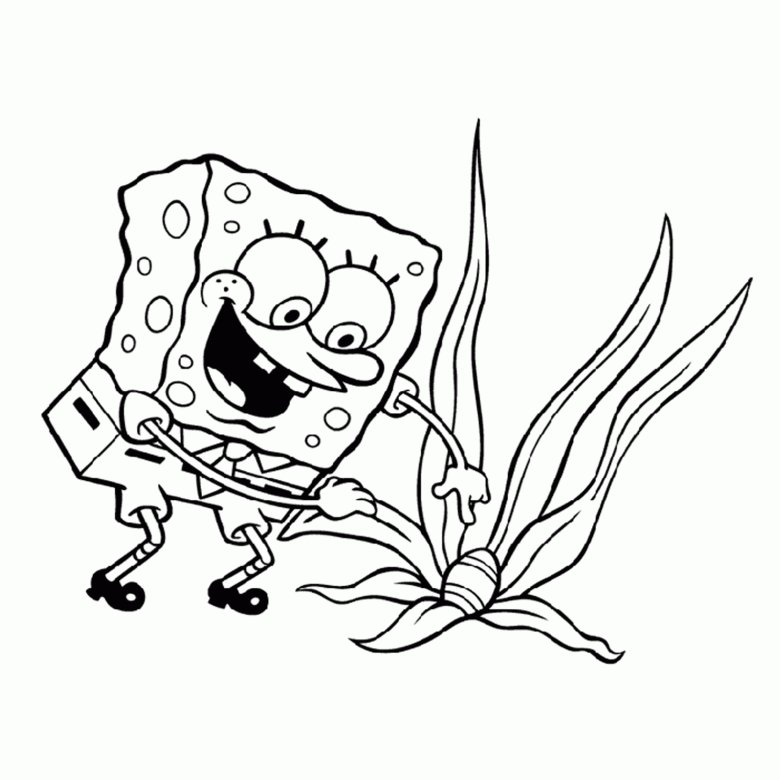 Dessin de Bob l'éponge