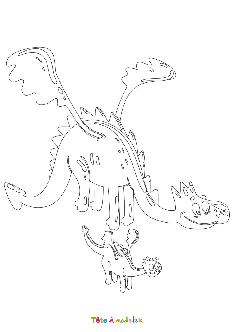 Dessin de dragon #01