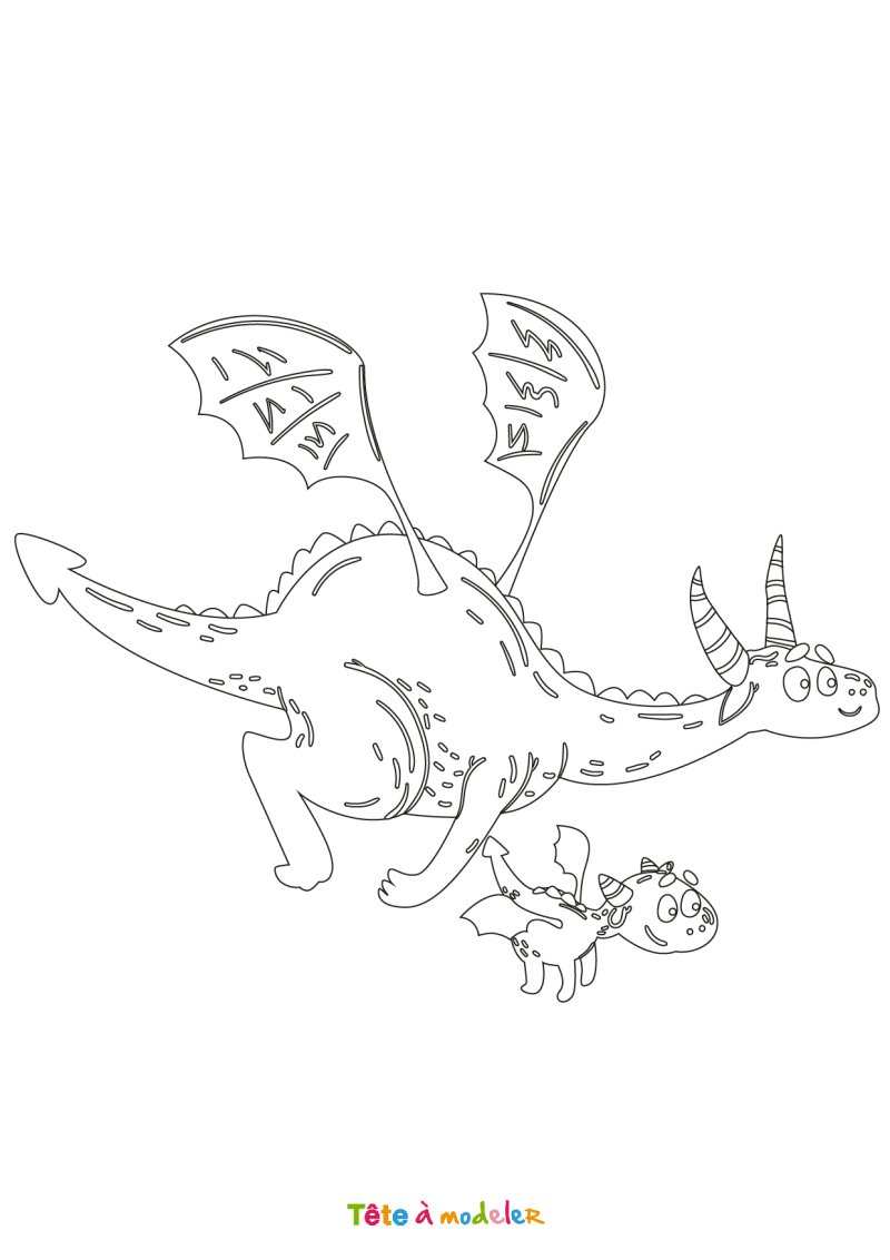 Dessin de dragon #02