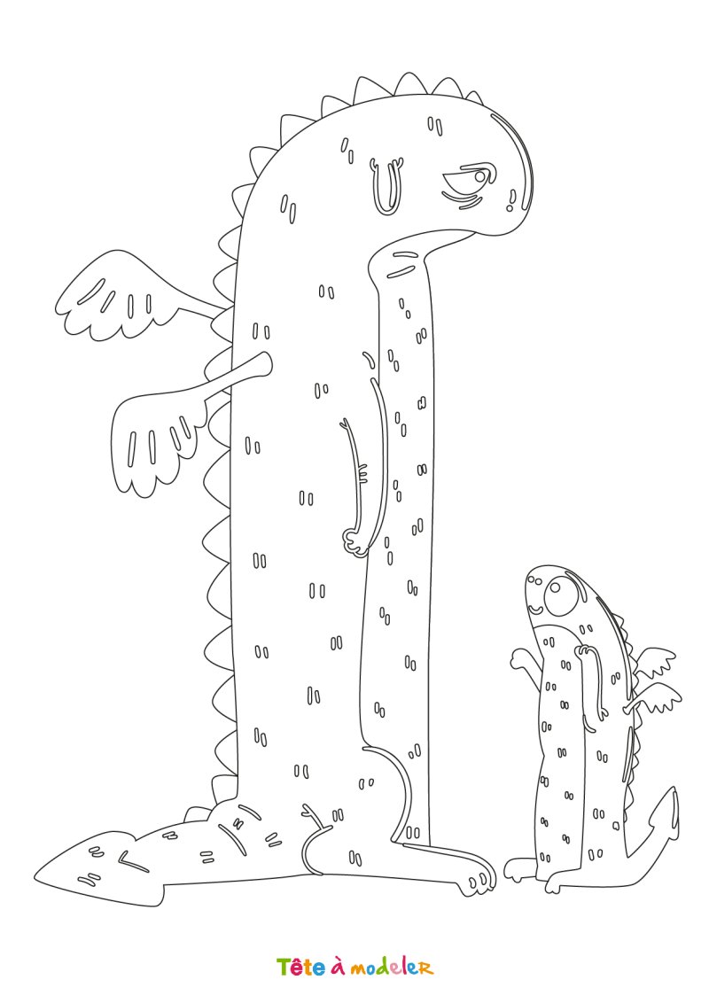 Dessin de dragon #05