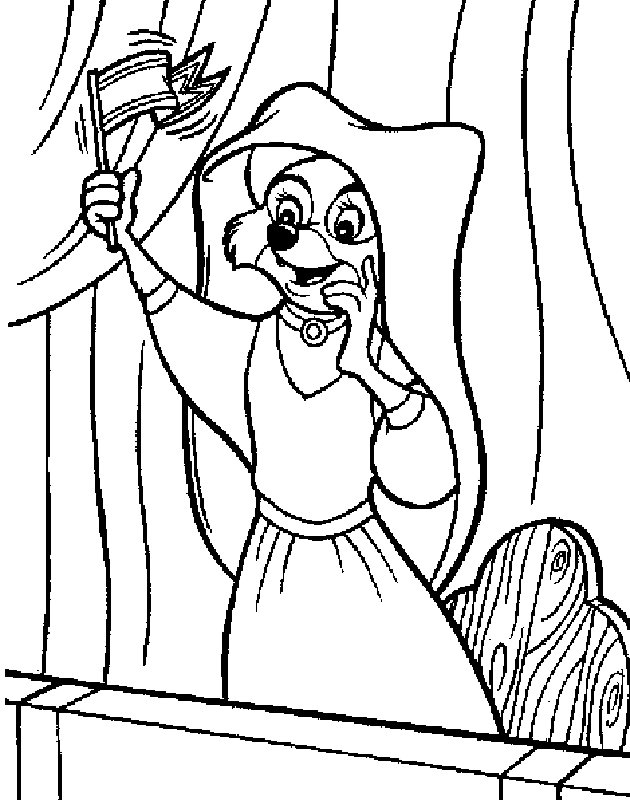 Dessin de Marianne à imprimer