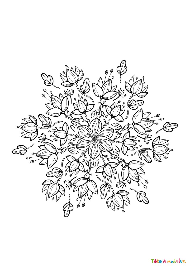 Dessin fleur #10
