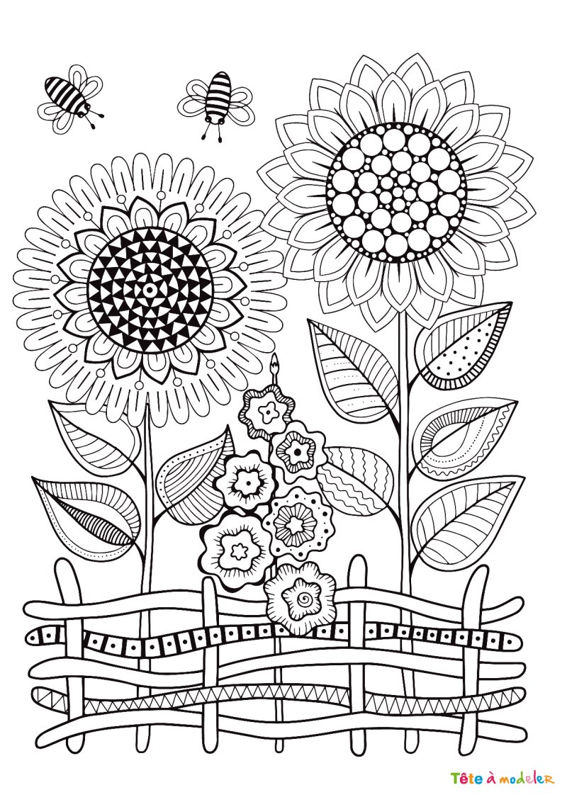 Dessin fleur #13