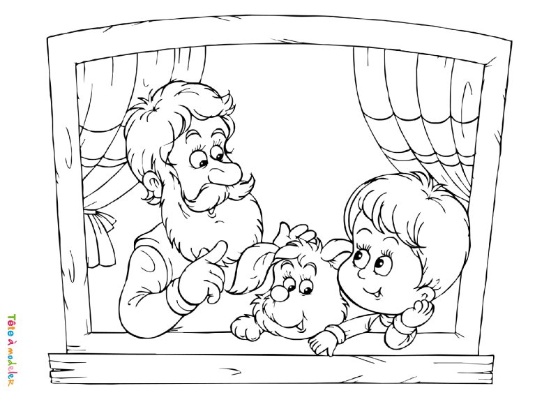 Dessin Grand Père #05