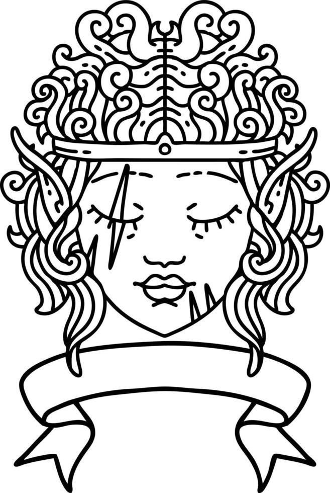 Dessin d'une méduse de la mythologie