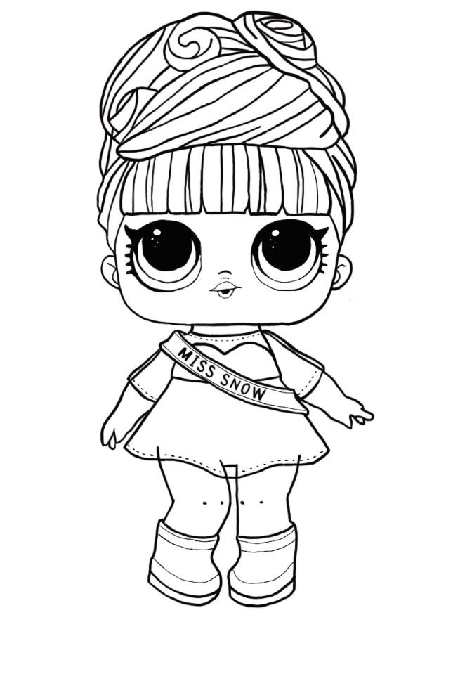 Dessin poupée lol 