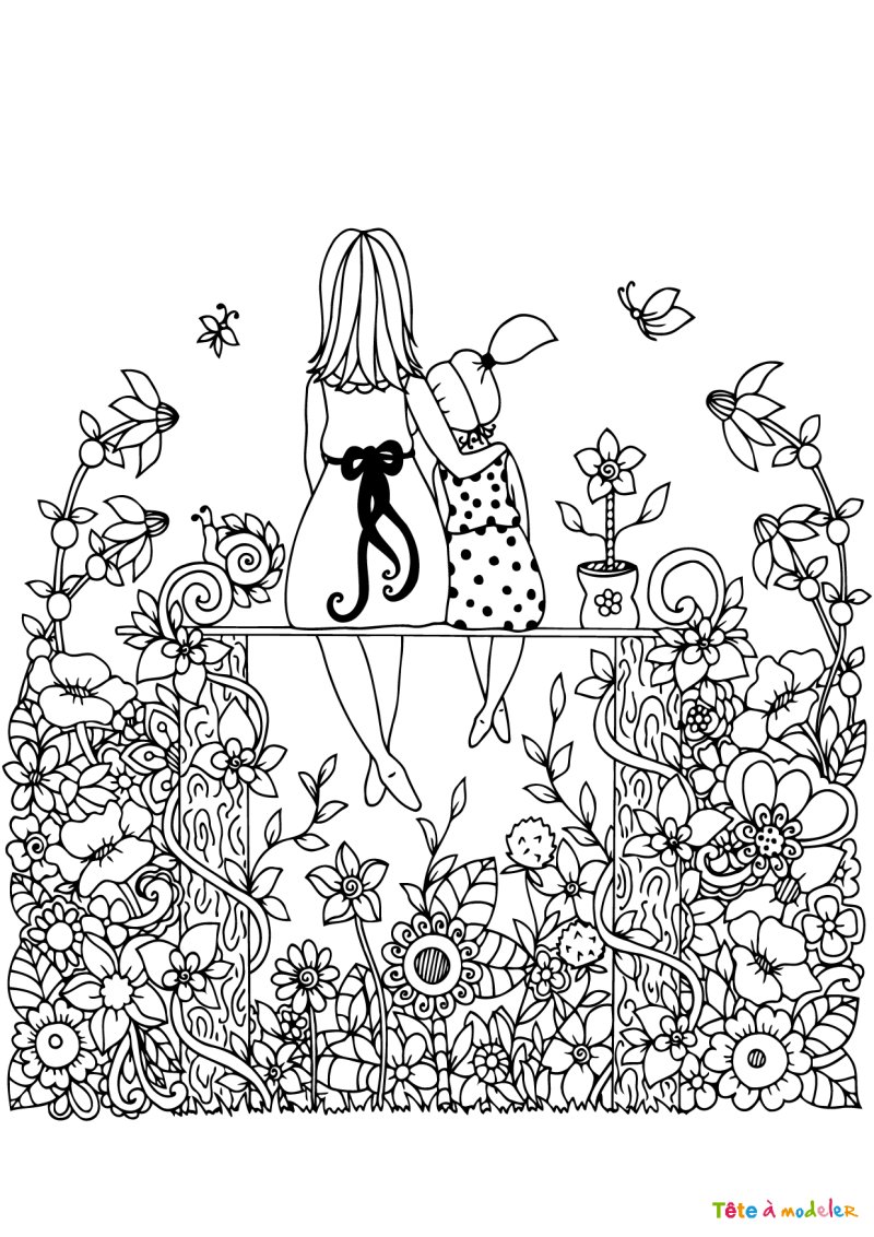 Joli dessin pour maman