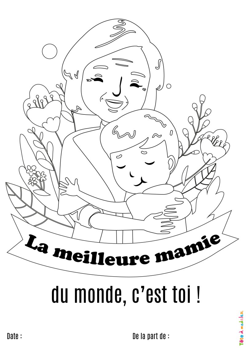 diplome pour grand-m&egrave;re 2