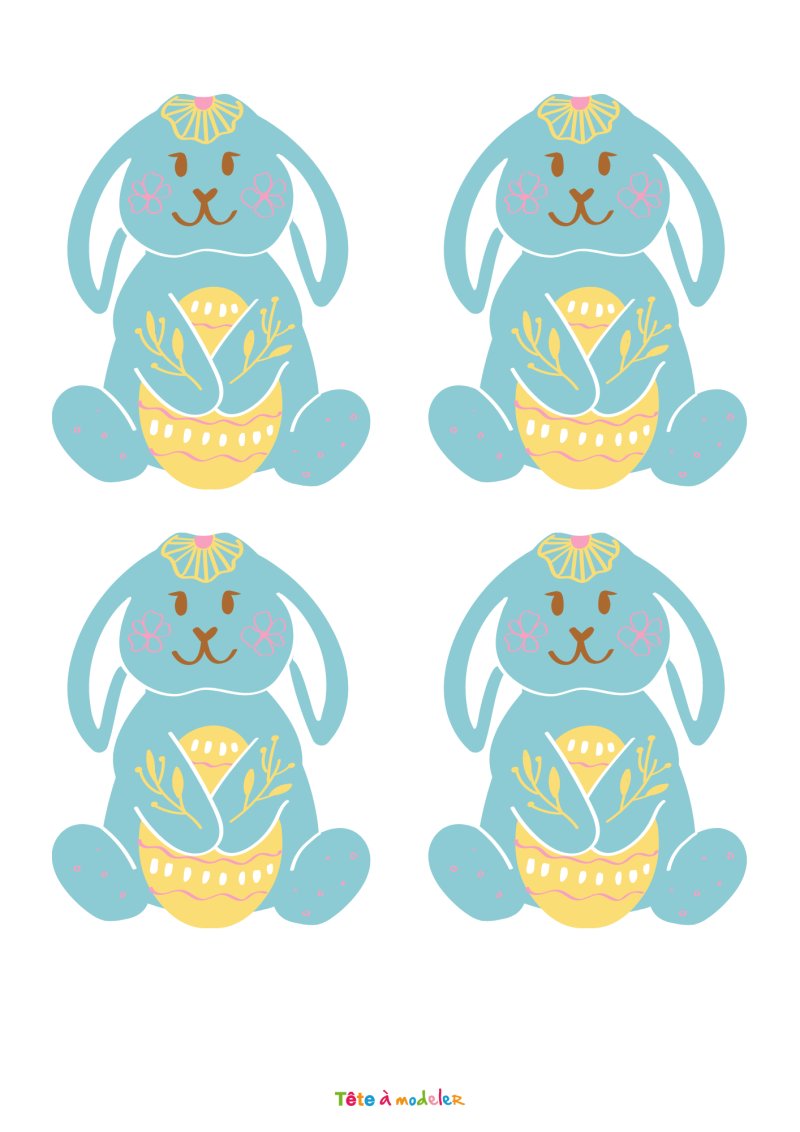 Image lapin paques