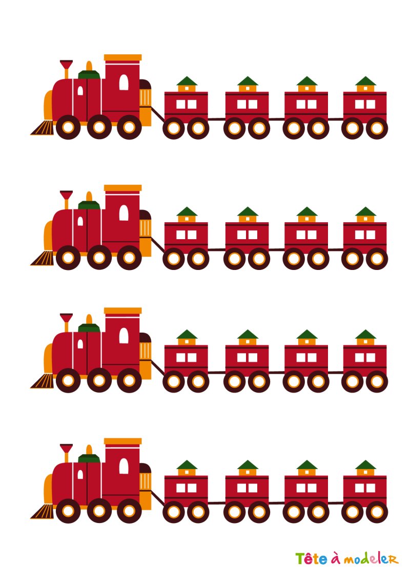 image train de Noel