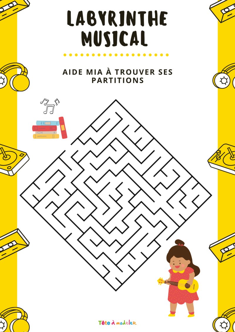 Le labyrinthe de la Fête de la musique