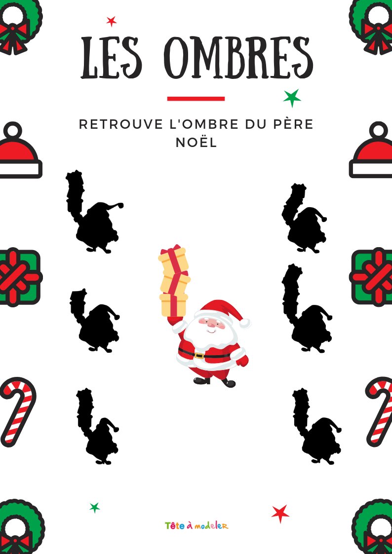 Le Père Noël a perdu son ombre !