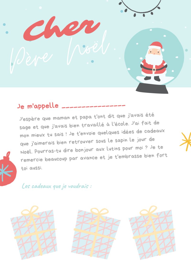 Lettre au Père Noël #03