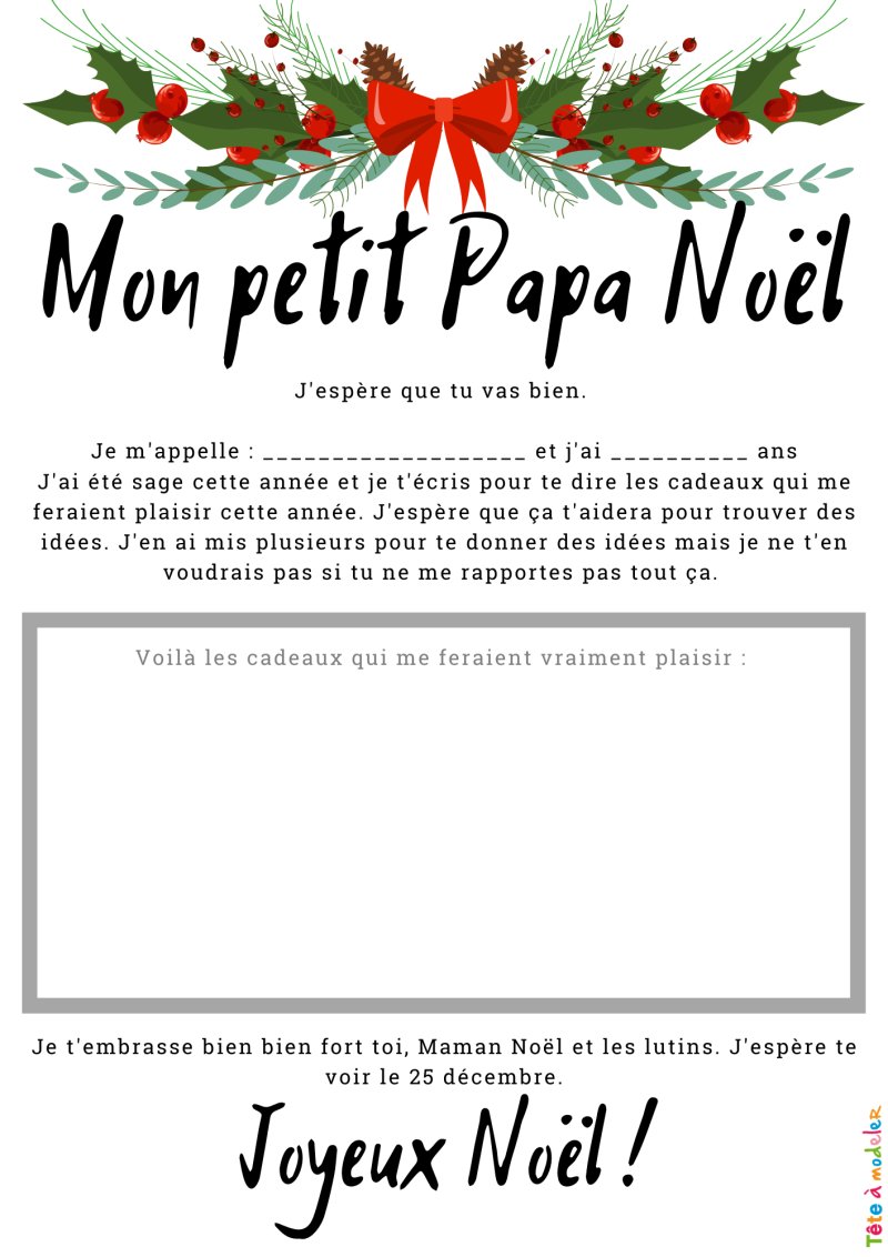 Lettre au Père Noël #02