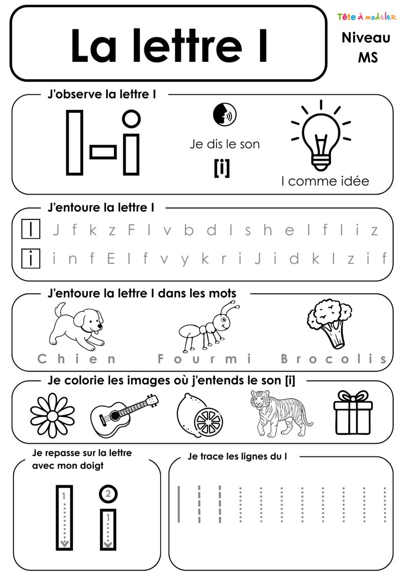 Lettre I